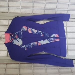 Ivivva purple girls full zip sweater